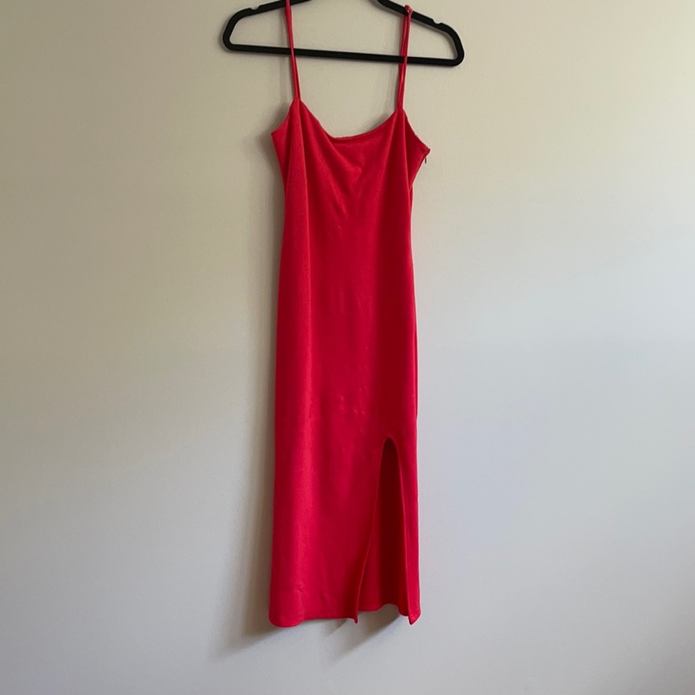 Red Midi dress